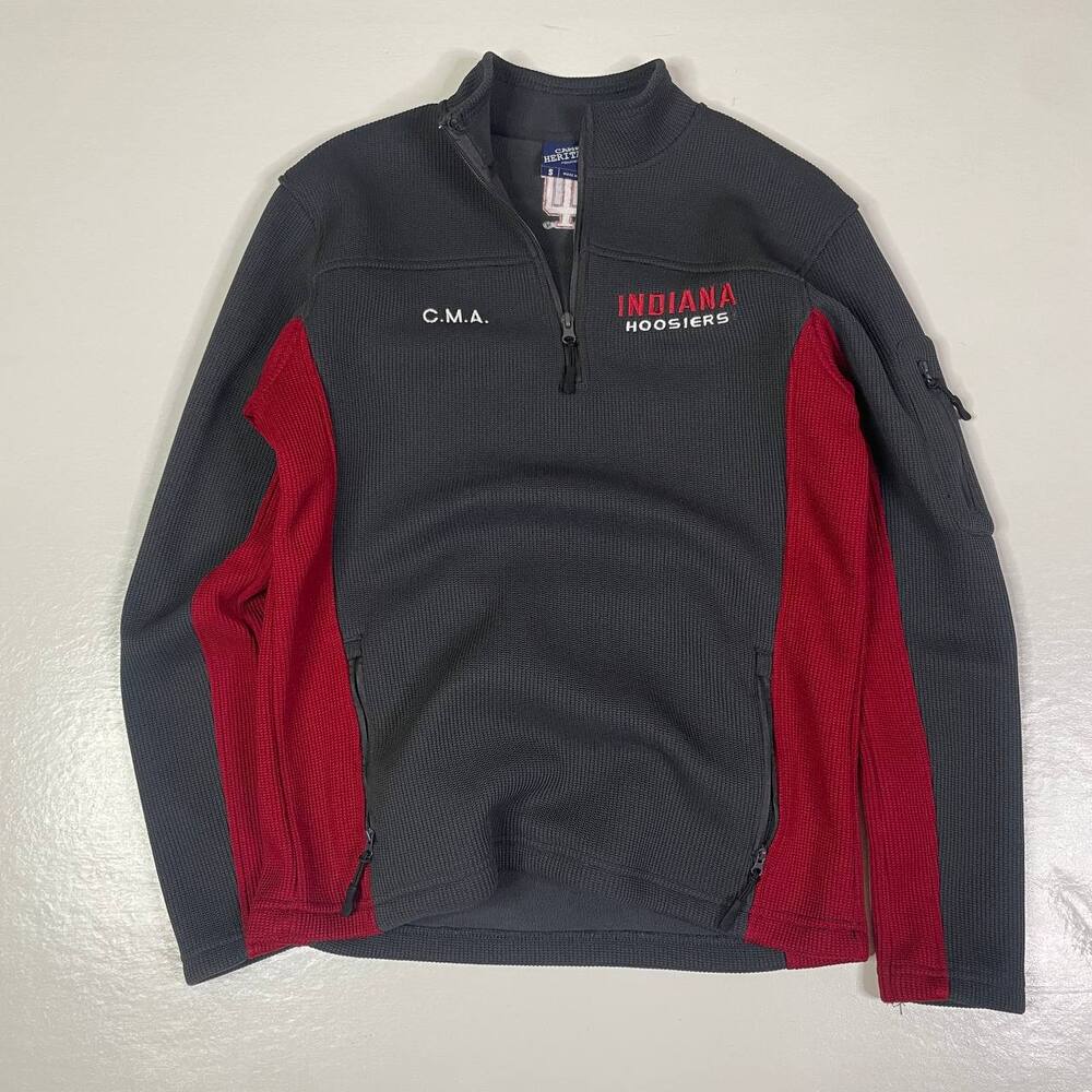 Campus Heritage Indiana Hoosiers Quarter Zip Men's S